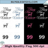 He Left The 99 SVG Pocket Design Front and back Christian Png - BundleofSVG
