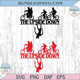 The Upside Down Svg Stranger Things Svg Demogorgon Svg Png