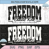 Rip Charlie Kirk Svg Png Freedom Svg Human Rights Svg Activist Svg
