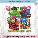 Happy Easter Day Avengers Bunny Png Superheroes Bunny Png - BundleofSVG