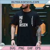 Hi Is Risen Png Matthew 28 6 Easter Png Sleeve Design Christian Png - BundleofSVG