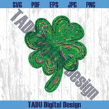 St Patricks Day Shamrock Sequin St Pattys Day Four Leaf Clover Png