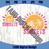 Forever Chasing Sunsets Png Retro Summer Svg Beach Vibes Png