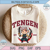 Demon Slayer Svg Tengen Png Infinity Castle Svg Anime Lover Png