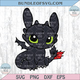 Toothless Svg Night Fury Png Toothless Dragon Svg Cricut Layered