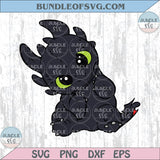 Toothless Svg Night Fury Png Toothless Dragon Svg Cricut Layered