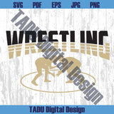 Wrestling Team Template Svg Custom Team Name Wrestling Mom Svg