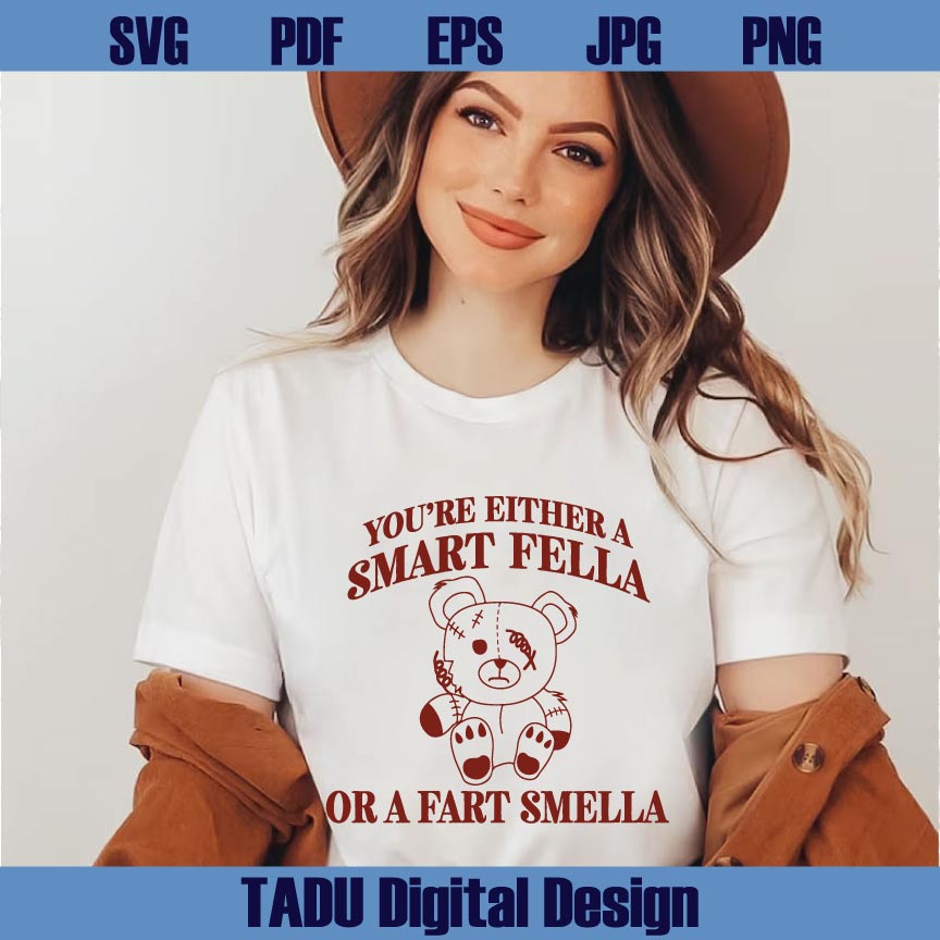 Are You A Smart Fella Or Fart Smella Svg Trash Panda Weird Png