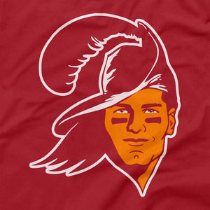 Tampa Bay Buccaneers Tom Brady svg Retro Logo Parody Red TB Bucs Face Head Rugby sign shirt decor svg png dxf eps cut files cameo cricut