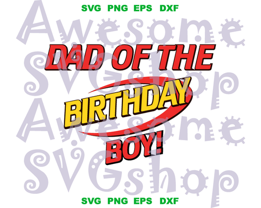 Nerf svg file Dad of the Birthday boy SVG Shirt Gift Invitation Birthday clipart decor Party Decor svg png dxf file Silhouette cricut - BundleofSVG