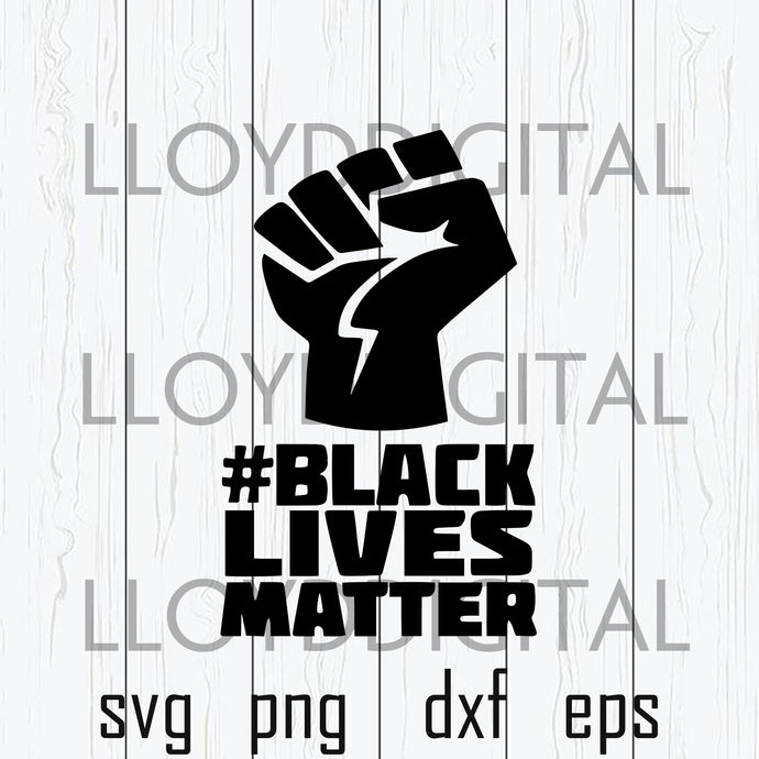 Fist Black Lives Matter svg History Black Queen Melanin Poppin svg png jpg dxf eps clipart cutting files silhouette cameo cricut - BundleofSVG