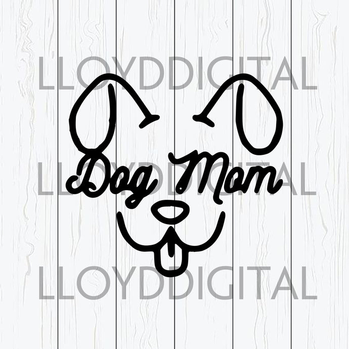 Dog mom svg Funny saying shirt Love dog mom fur mama svg printable gift svg png dxf eps cut files Cameo Cricut - BundleofSVG