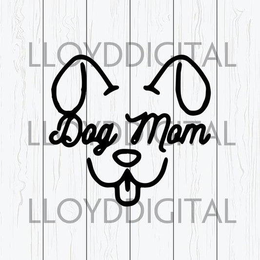 Dog mom svg Funny saying shirt Love dog mom fur mama svg printable gift svg png dxf eps cut files Cameo Cricut - BundleofSVG