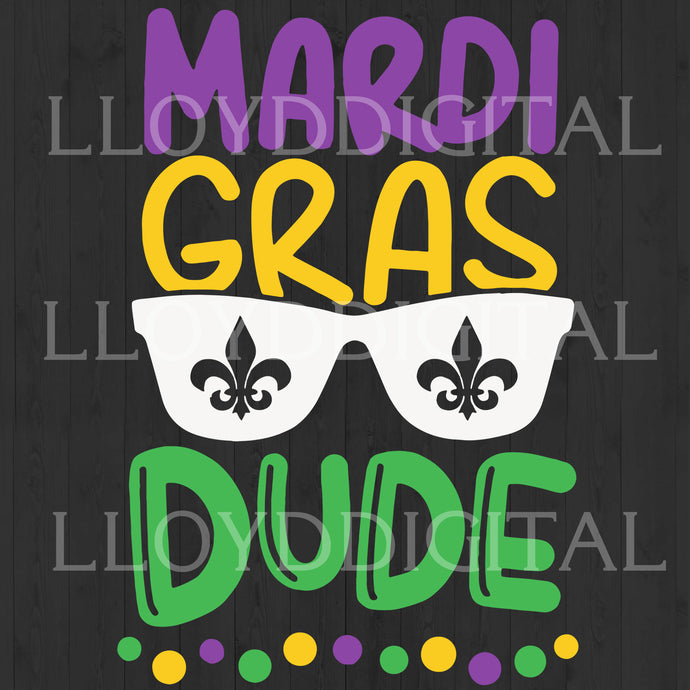 Mardi Gras Dude Svg, Boy Mardi Gras Svg Baby Clipart, 1st Mardi Gras birthday Inviation party svg eps dxf png files digital cameo cricut - BundleofSVG