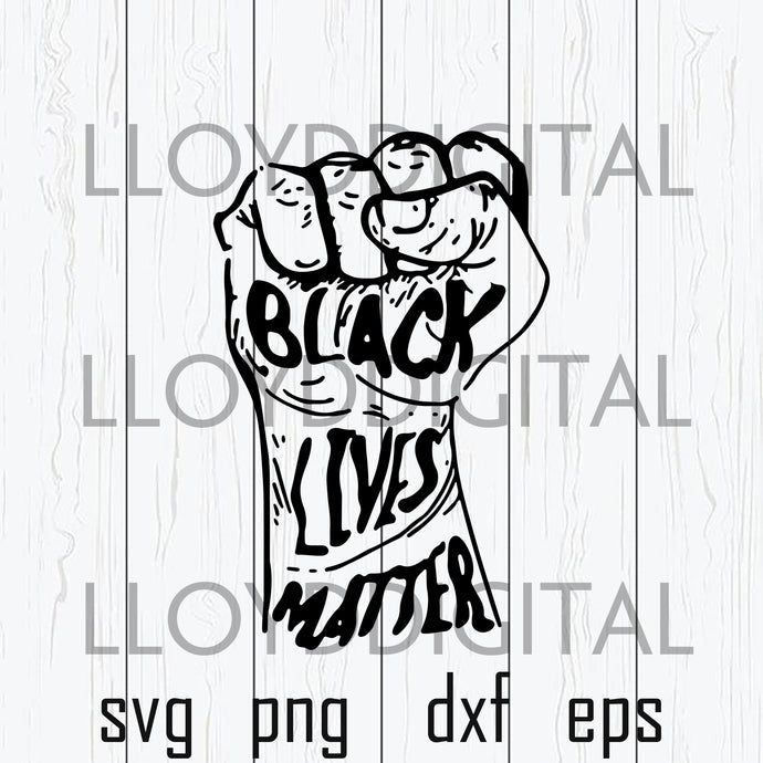 Fist Black Lives Matter svg History Black Queen Melanin Poppin svg png jpg dxf eps clipart cutting files silhouette cameo cricut - BundleofSVG