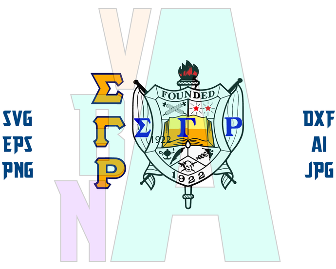 Sigma Gamma Rho Sorority SVG SGR 1922 Poodle shirt SGRho svg sign Apparel printable logo gifts Download svg eps dxf png file cameo cricut