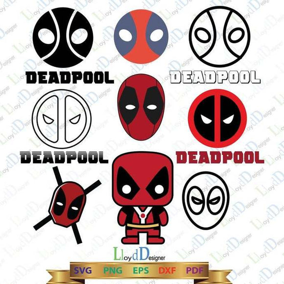 Deadpool, 2018, black, deadpool, logo, red, HD phone wallpaper | Peakpx