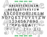 Legend of Zelda Triforce Font SVG Alphabet Zelda Letters svg Numbers birthday decor party svg png dxf cut file Cameo Cricut