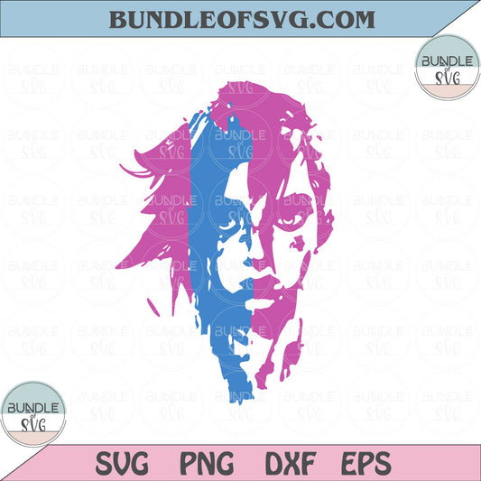 Arcane Vi and Jinx face svg Vi and Jinx svg Arcane svg png eps dxf files