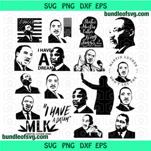 Black History svg MLK Jr Martin Luther King Jr Day Notorious shirt Silhouette svg png dxf eps clipart cut file cameo Cricut