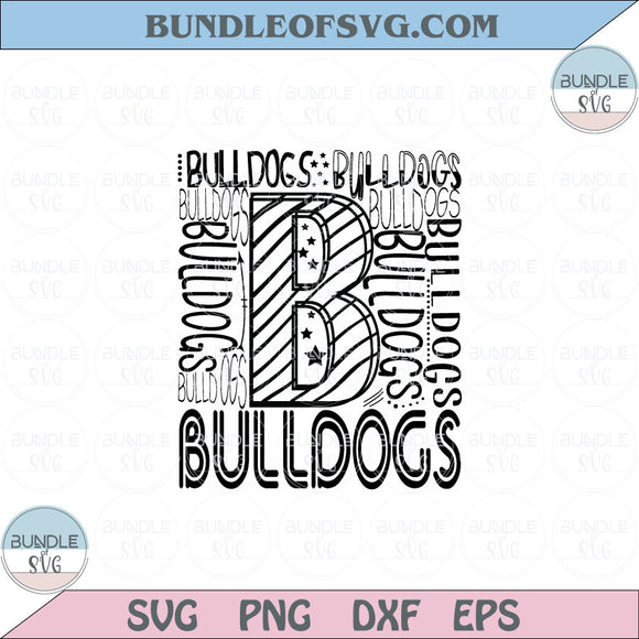Bulldogs Svg Bulldog Football Svg Baseball Bulldogs Pride Svg Png Dxf Eps files
