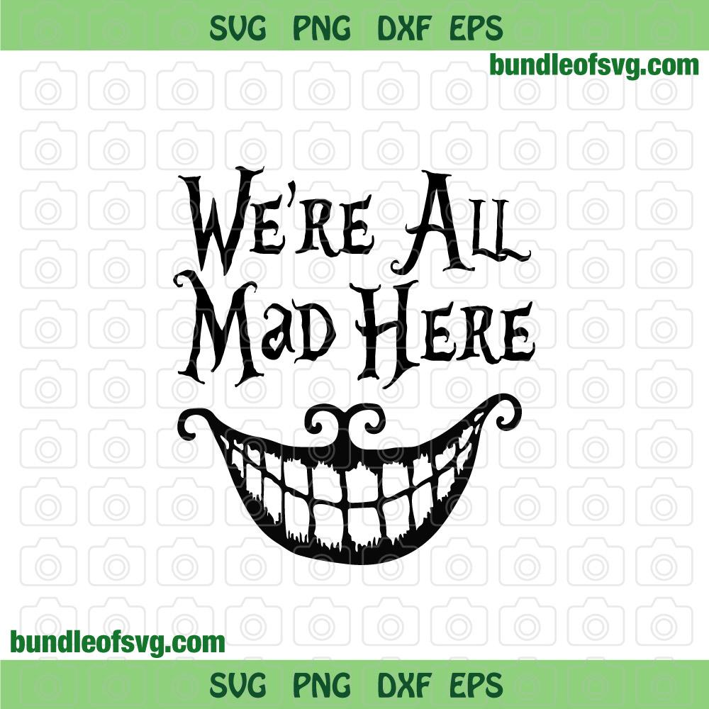 We're All Mad Here | Alice in Wonderland Tumbler