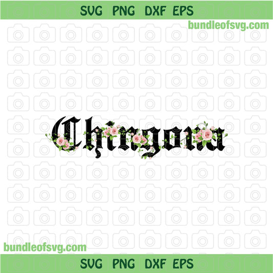 Vintage Chingona PNG Sublimation Spanish Leopard Chingona Rose Cabrona png File