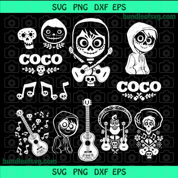 Coco Png Clipart Bundle Coco Png Bundle Miguel Png Coco Family Png Digital  Download Transparent Background High Quality 300 Dpi 