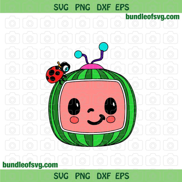 Cocomelon svg Cocomelon png dxf eps cut files cameo cricut