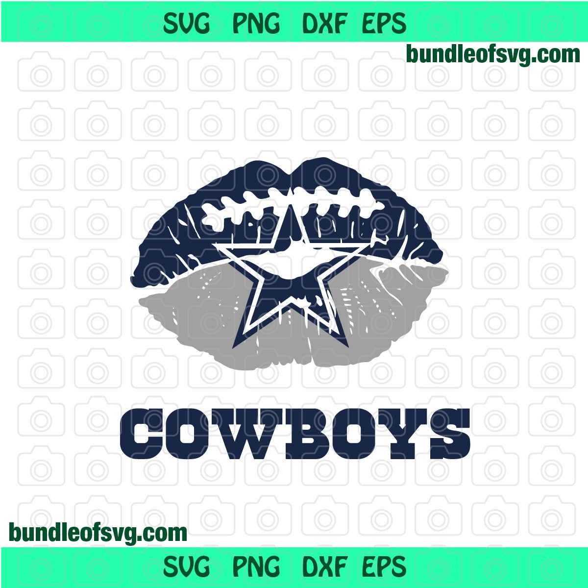 Dallas Cowboys SVG, Cowboys Star SVG