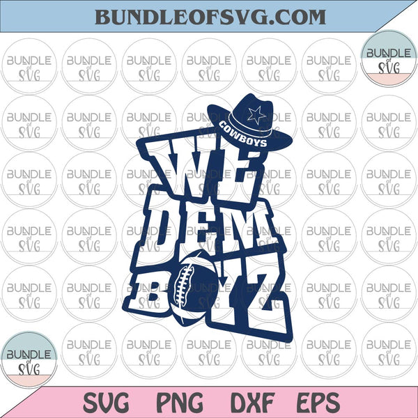 Dallas Cowboys Messy Mom Bun We Dem Boyz svg png dxf eps