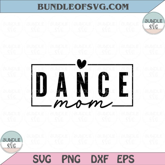 Dance Mom Svg Cheer Mom svg Funny Cheer Mom Life Svg Png Dxf Dxf Eps files Cameo Cricut - BundleofSVG