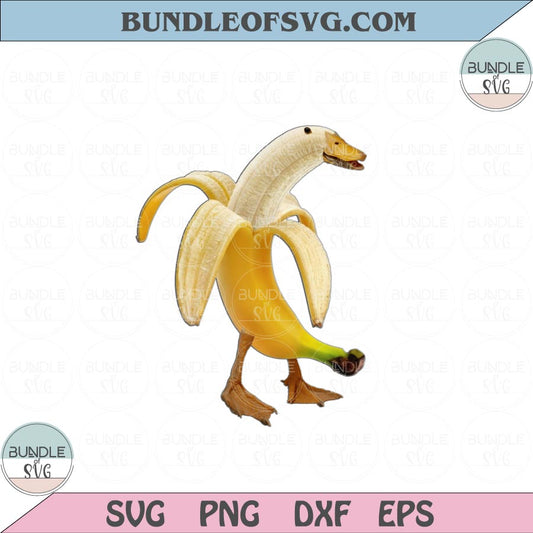 Duck Banana Png Funny Cute Banana Duck Png Sublimation file - BundleofSVG