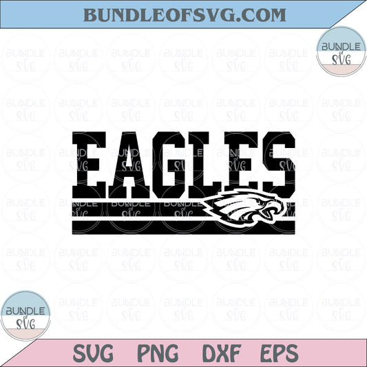 Eagles Svg Rugby Eagle Love Eagles Football Svg Png Dxf Eps files Cameo