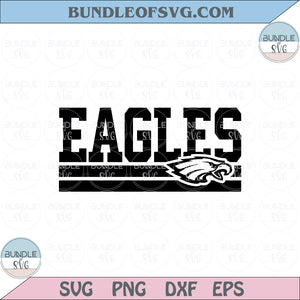 Eagles Svg Rugby Eagle Love Eagles Football Svg Png Dxf Eps files Cameo