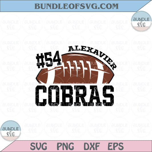 Football Svg Football Player Template Custom Name Svg Png Dxf Eps files Cameo Cricut