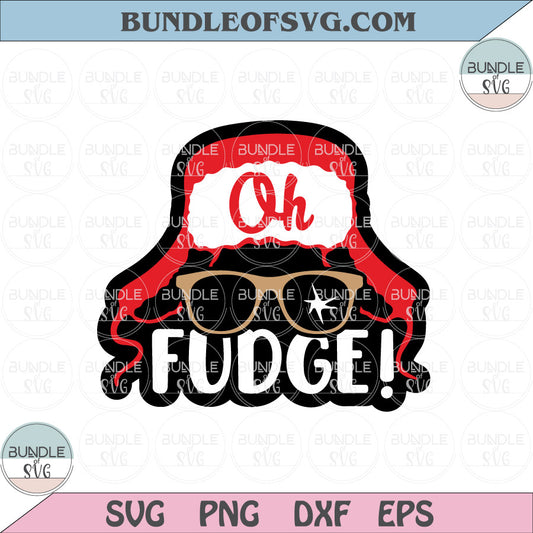 Funny Christmas Svg Oh Fudge Svg Merry Christmas SVG Christmas Movie Oh Fudge Svg eps png dxf files