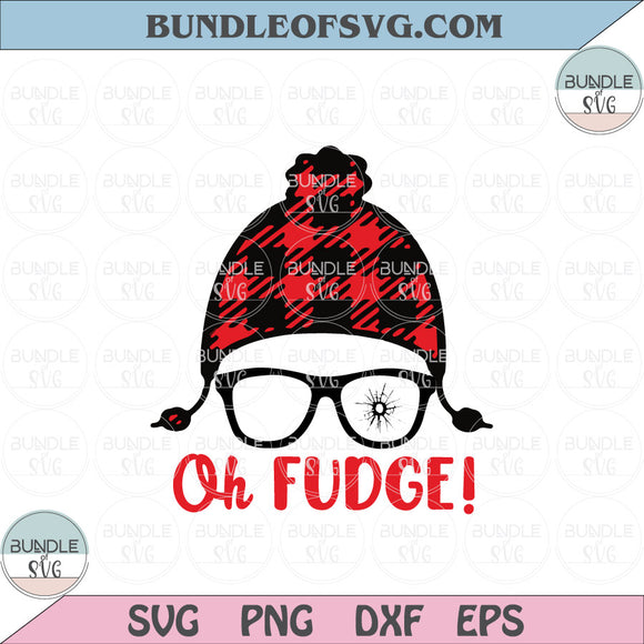 Christmas Svg Oh Fudge Svg Oh Fudge dxf Funny Christmas Movie Quote Svg eps png dxf files