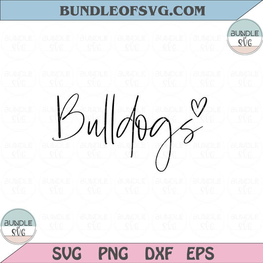 Georgia Bulldogs Svg Heart Football Basketball UGA Dawgs Svg Png Dxf Eps files Cameo Cricut