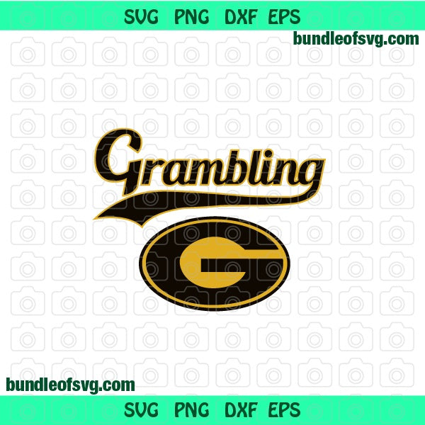Grambling State University svg Grambling svg Alumni HBCU svg png dxf eps cut file cameo Cricut