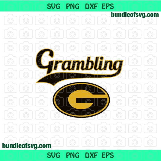 Grambling State University svg Grambling svg Alumni HBCU svg png dxf eps cut file cameo Cricut