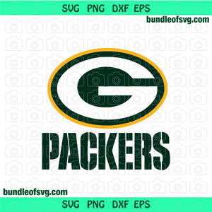 Green bay Packers svg Packers logo svg Rugby svg Football svg Party Birthday shirt svg eps dxf png cut files cameo cricut