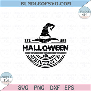 Halloweentown University Svg Halloweentown Svg Halloween Svg Png Dxf Eps files Cameo Cricut