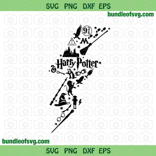Free Harry Potter SVG Cut files - A girl and a glue gun