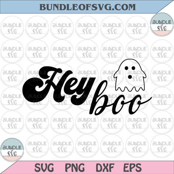 Hey boo svg Halloween Svg Hey boo dxf Trick or treat Svg Fall Svg eps png dxf files Cricut