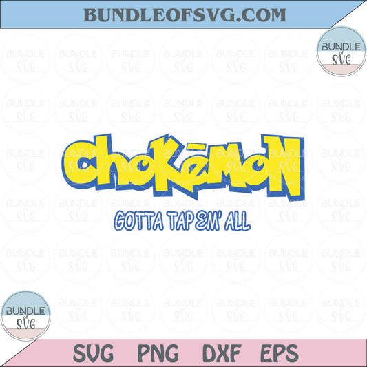 Jiu Jitsu Svg Funny Chokemon Bjj Mma Jujitsu Brazilian Svg Png Dxf Eps files Cameo Cricut