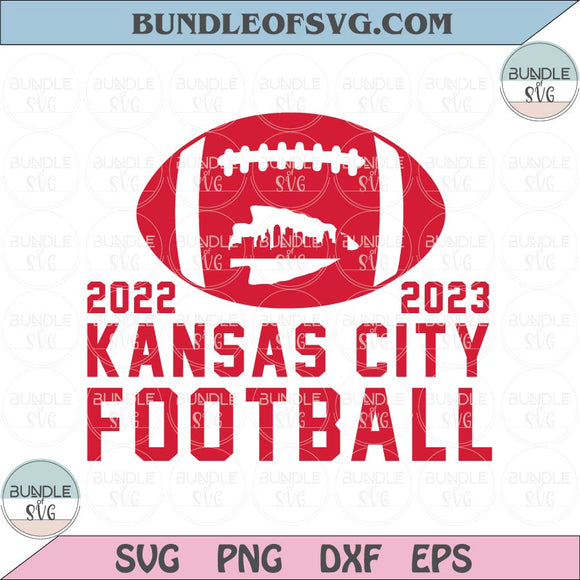 Kansas City Chiefs Football SVG in 2023