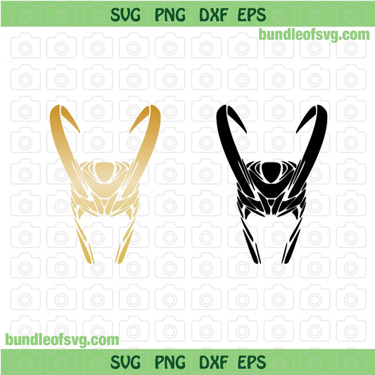 LOKI Helmet svg Mask Time Variance Authority svg God of Mischief svg TVA svg png dxf cutting files