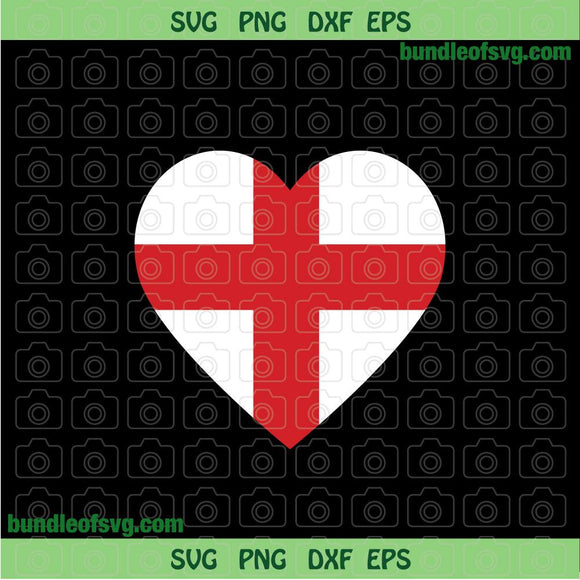 Ladies England Heart Flag svg shirt Girl English svg png dxf eps files cricut