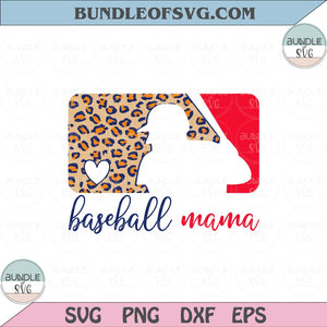 Leopard Baseball Mama Svg Leopard Baseball Mama Png Sublimation Svg eps dxf files